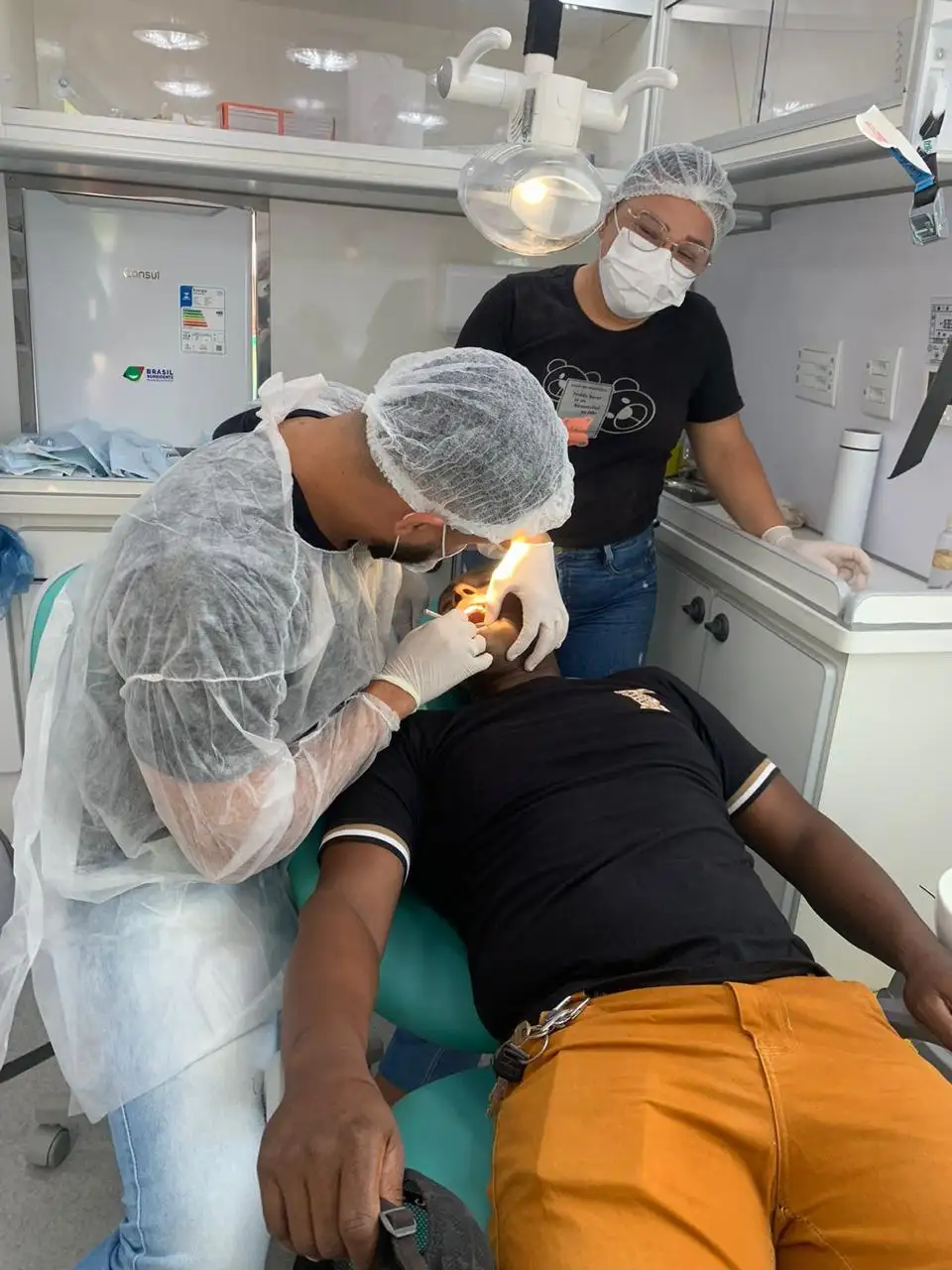 Foto 1 – Unidade Odontológica Móvel amplia acesso à saúde bucal em São João Batista