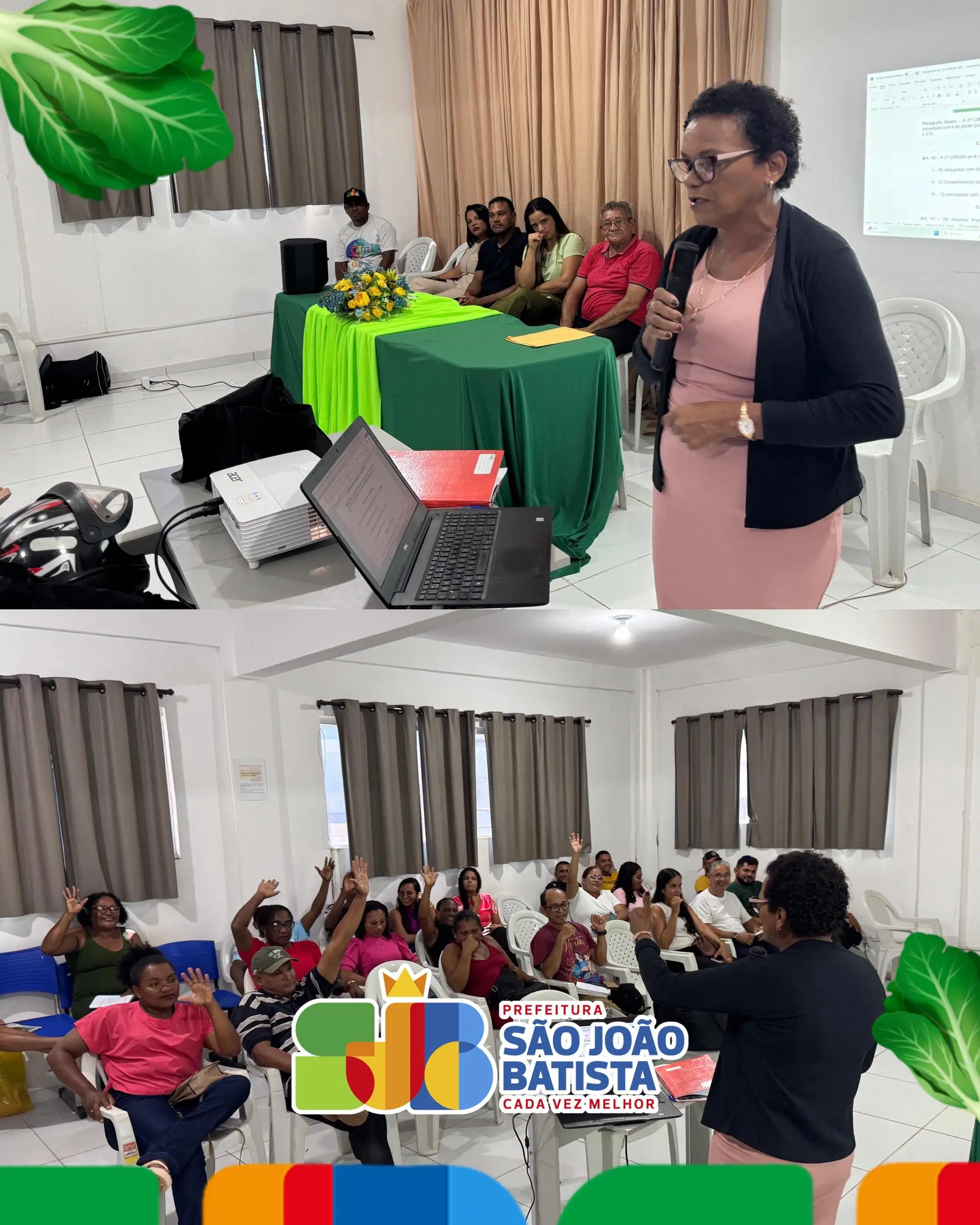 Foto 2 – São João Batista realiza II Conferência Municipal de Segurança Alimentar e Nutricional