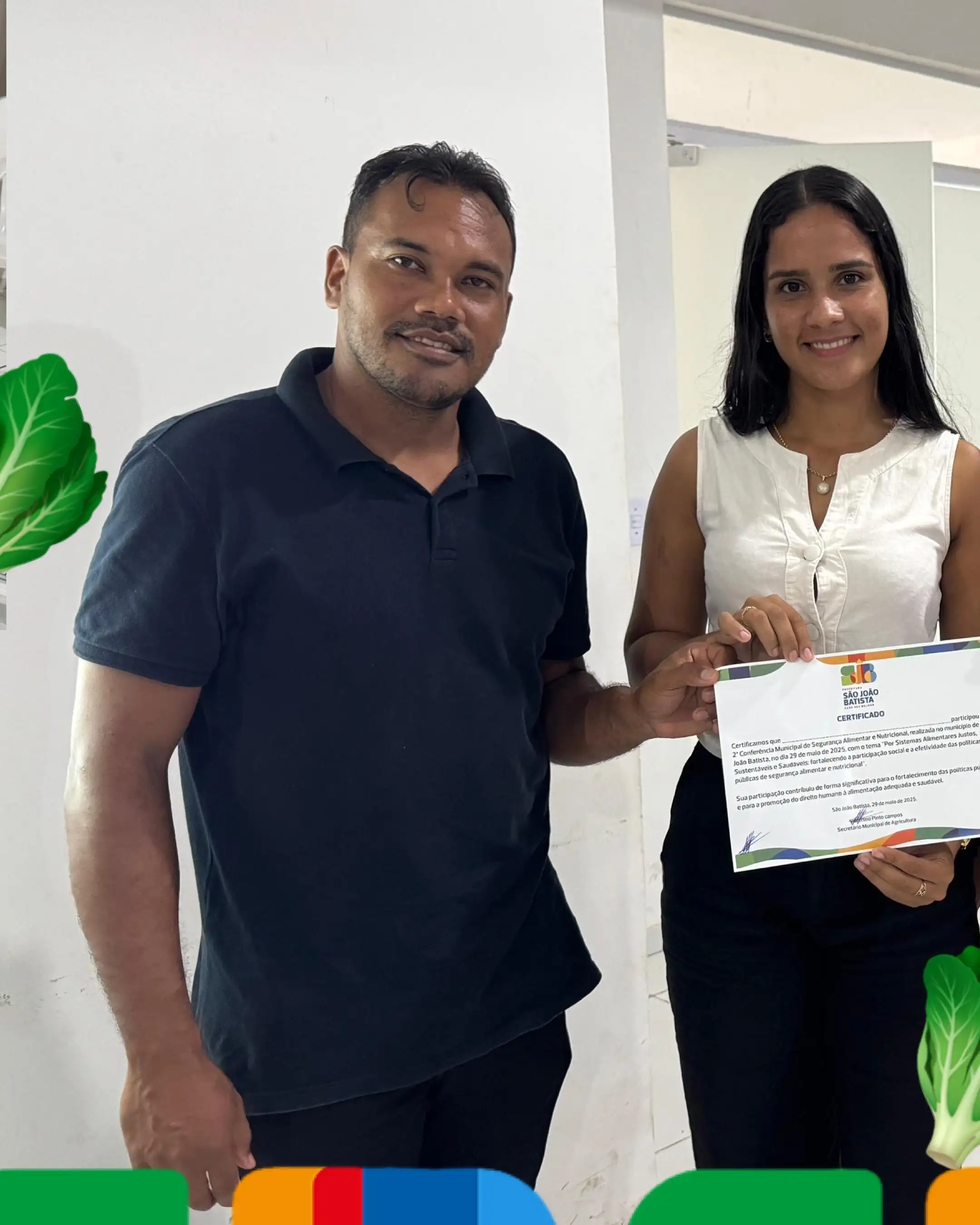 Foto 1 – São João Batista realiza II Conferência Municipal de Segurança Alimentar e Nutricional